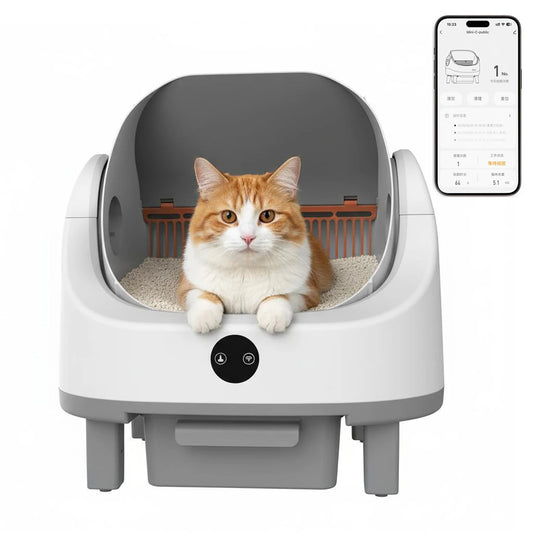 Self-Cleaning Litter Box With Odor Locking System