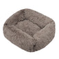 Luxury Dog Bed,  Square, Plush & Calming