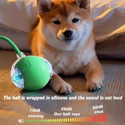 Interactive, Rechargeable, Ball Toy For Dogs & Cats