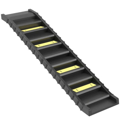 Black Folding Pet Car Ramp – Foldable Dog Ramp for Large Medium Small Dogs