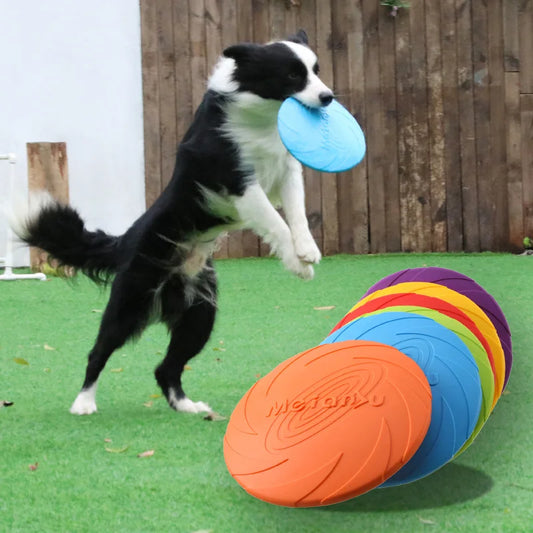 Bite Resistant Flying Disc Toys For Dogs.