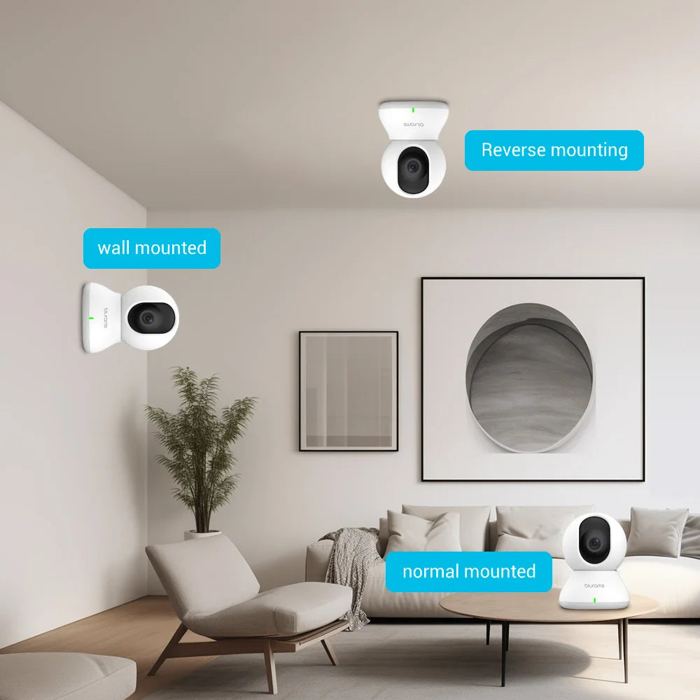 2.4 Mhz WiFi Indoor Video Monitor Camera,