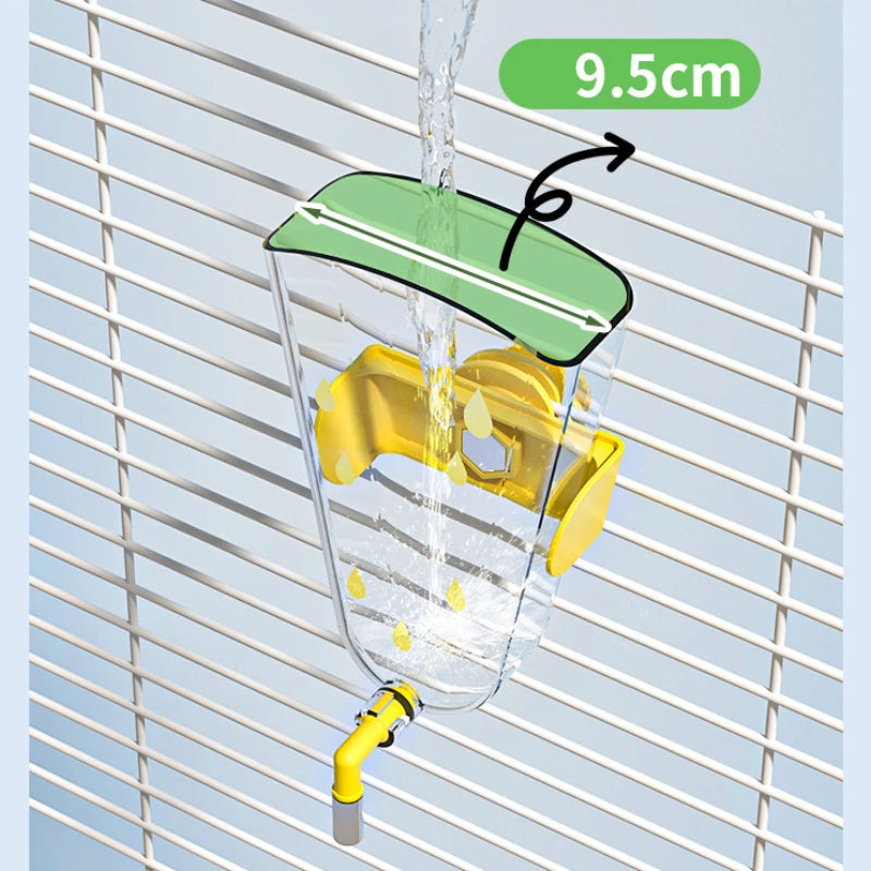 Leak-Proof & Chew-Proof Hanging Water Dispenser.