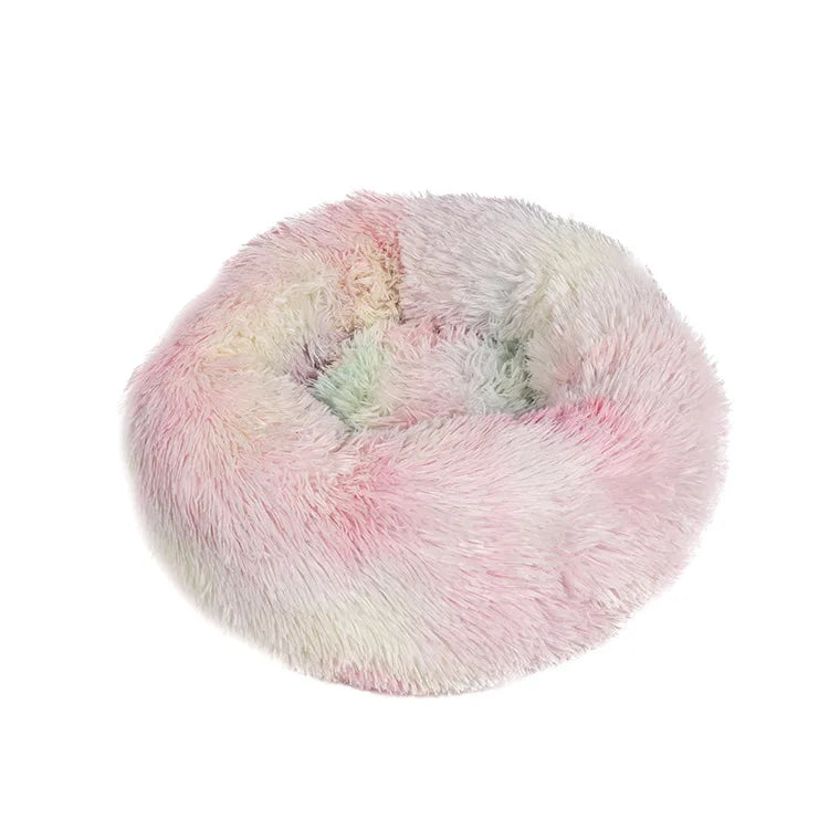 40-90cm Round Pet Bed for Cozy Sleeping