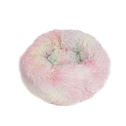 40-90cm Round Pet Bed for Cozy Sleeping