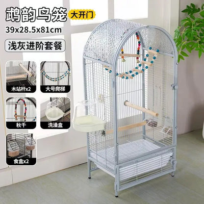 Indoor Parrot/Bird Cage With Large Door.