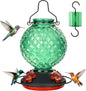 Hummingbird Feeder for Outdoors, 25 OZ Glass, Leak Proof.