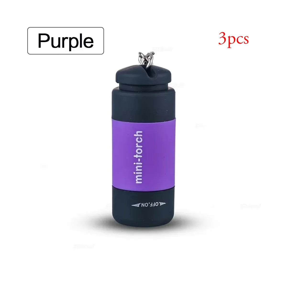 Pocket Keychain LED Rechargeable Flashlight