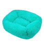 Luxury Dog Bed,  Square, Plush & Calming