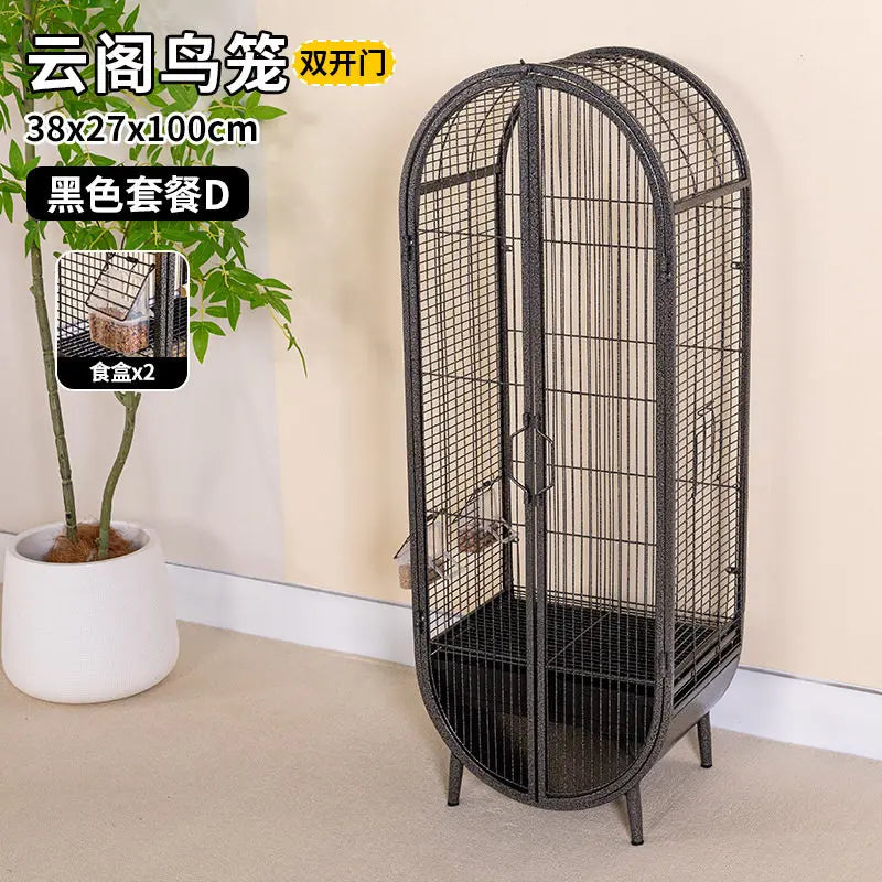 Indoor Parrot/Bird Cage With Large Door.