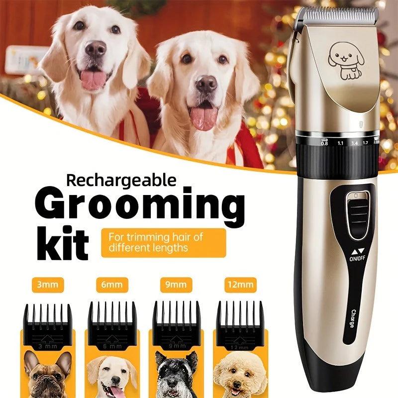 Pet-Hair, Precision Electric Trimmer Kit--Dogs, Cats, Rabbits, other Pets.