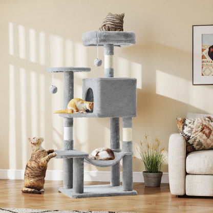 44In Cat Tree, Multi-Level, Cat Climbing Tower.