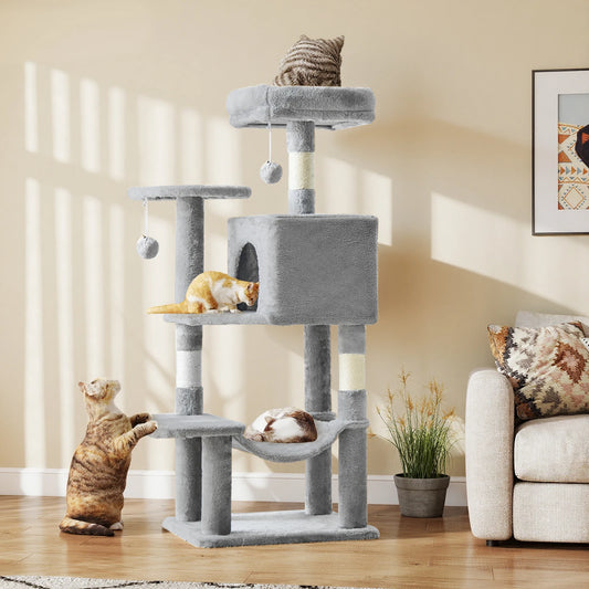 44In Cat Tree, Multi-Level, Cat Climbing Tower.