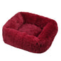 Luxury Dog Bed,  Square, Plush & Calming
