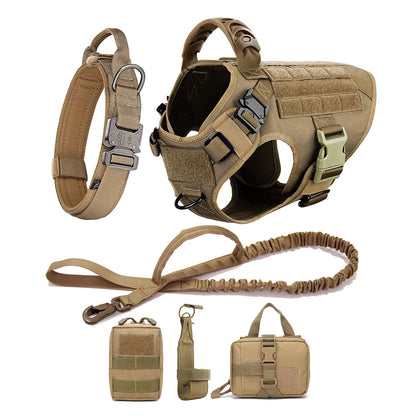 Large Dog Harness. Optional Collar & Leash