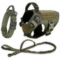 Large Dog Harness. Optional Collar & Leash