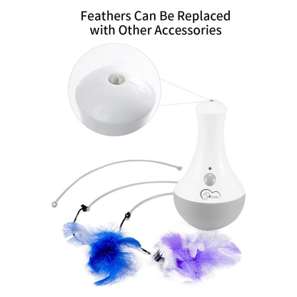 Cat Interactive Funny-Feather, Automatic Teaser Toy